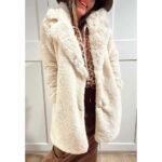 Abrigo Corto Borreguito LANTHOR Beige | Abrigo corto faux fur