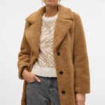 Abrigo de borreguito | Abrigos y Parkas de Mujer | Cortefiel