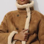 Fur Zara Abrigo Piel Vuelta Abrigos Zara Abrigo Borreguito Marron Mujer Abrigo Piel Vuelta Borreguito Camel