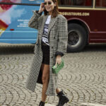 Moda Abrigo Cuadros Mujer 2021 Abrigo De Mujer Prendas De Vestir Exteriores Ropa De Invierno Moda