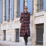 Abrigo Levita Abrigo Cuadros Mujer 2021 ABRIGO CUADROS BEIGE Ütopya Shop