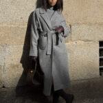 Outfit Abrigo Gris Largo Mujer Mujer Outfit Abrigo Gris Abrigo Largo De Lana Mujer Los Mejores