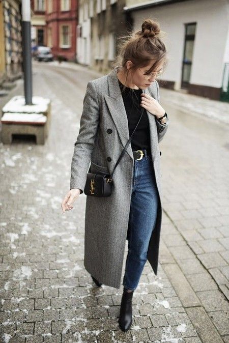abrigo-gris-738tja-1.jpg Ropa Abrigo Gris Claro Descubre 42 Ideas De Outfits Abrigo Gris Y Abrigos Grises Ropa De Invierno Mujer, Moda Otoño Invierno, Moda Casual Mujer Y Más - Imagen 1