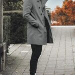 Chaquetas de hombre Abrigos Abrigos de hombre Casual Negro Calidad Milanoo.com