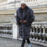 Gris Abrigo Largo Hombre Invierno Abrigo Hombre Largo Slim Fit Lana Invierno Gabardina Elegante Con Botones