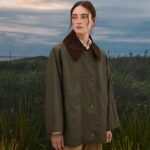 Abrigo capa de mujer Verde XS/Talla única Medida XS