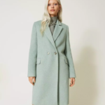 abrigo verde agua twin set