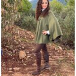 ABRIGO CAPA VERDE CAZA