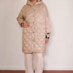 Abrigo mujer largo rodilla acolchado con capucha Parole Italy Lopezientos