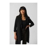 Blazer Larga Negra Joseph Ribkoff Mujer