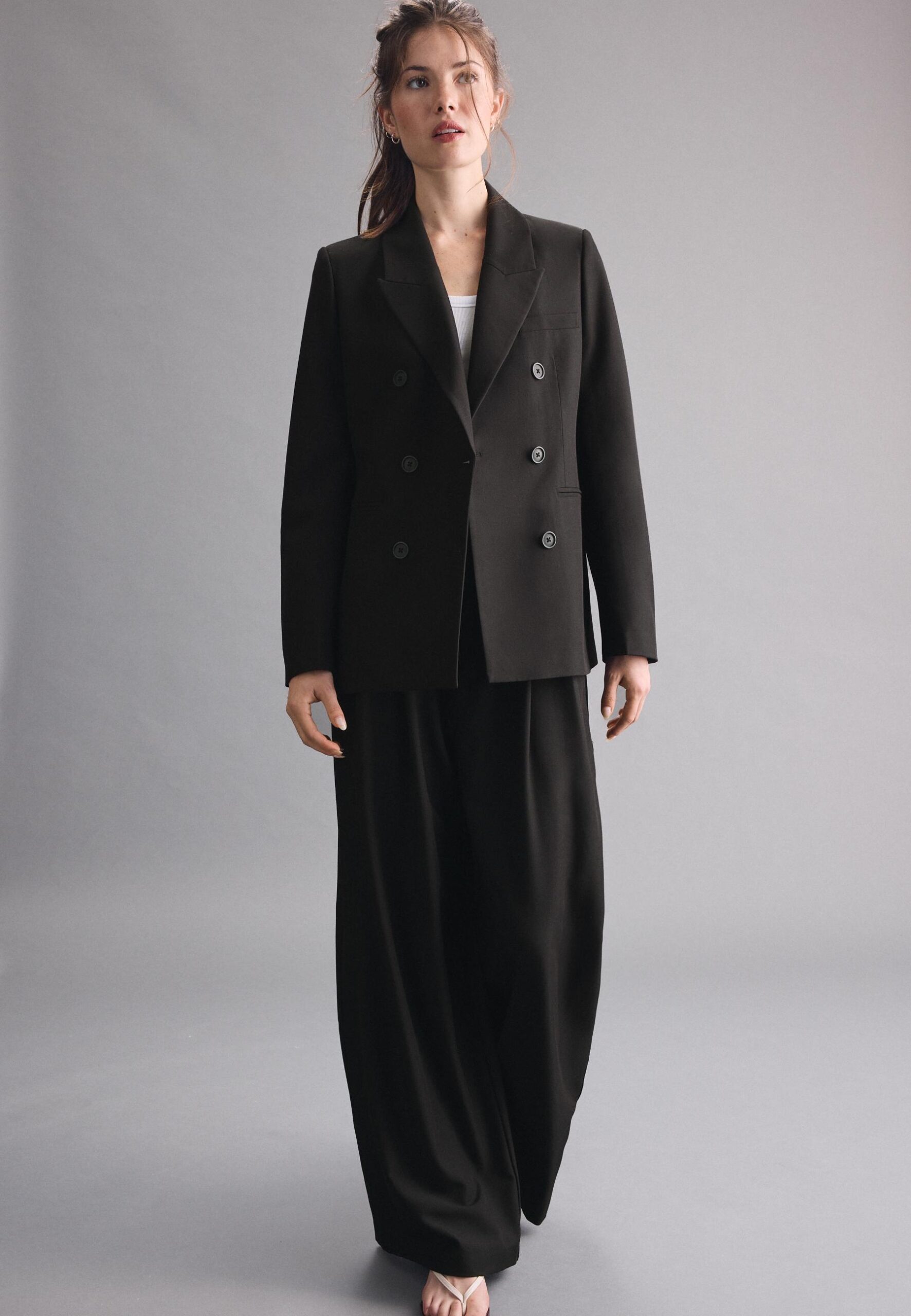 americana-negra-mujer-741pai-1.jpg Americana negra | Stradivarius España - Imagen 1
