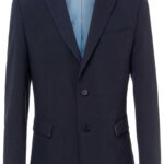 Chaqueta americana de hombre Norvil ajustada elástica