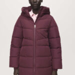 Anorak acolchado capucha Mujer | MANGO España (Península y Baleares)