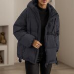 ULLIAN Plumifero Mujer Abrigo Mujer Invierno Plumon Chaqueta Chaqueta Mujer Invierno Cremallera Con Capucha Espesado Otoño Invierno Cálido Plumas Ligeros Mujer B62N: Amazon.es: Moda