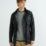 Chaqueta de abrigo de hombre negra con cuatro bolsillos Belstaff Negro XXS/46