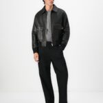 Belstaff PILOT JACKET Chaqueta de cuero black/negro Zalando.es