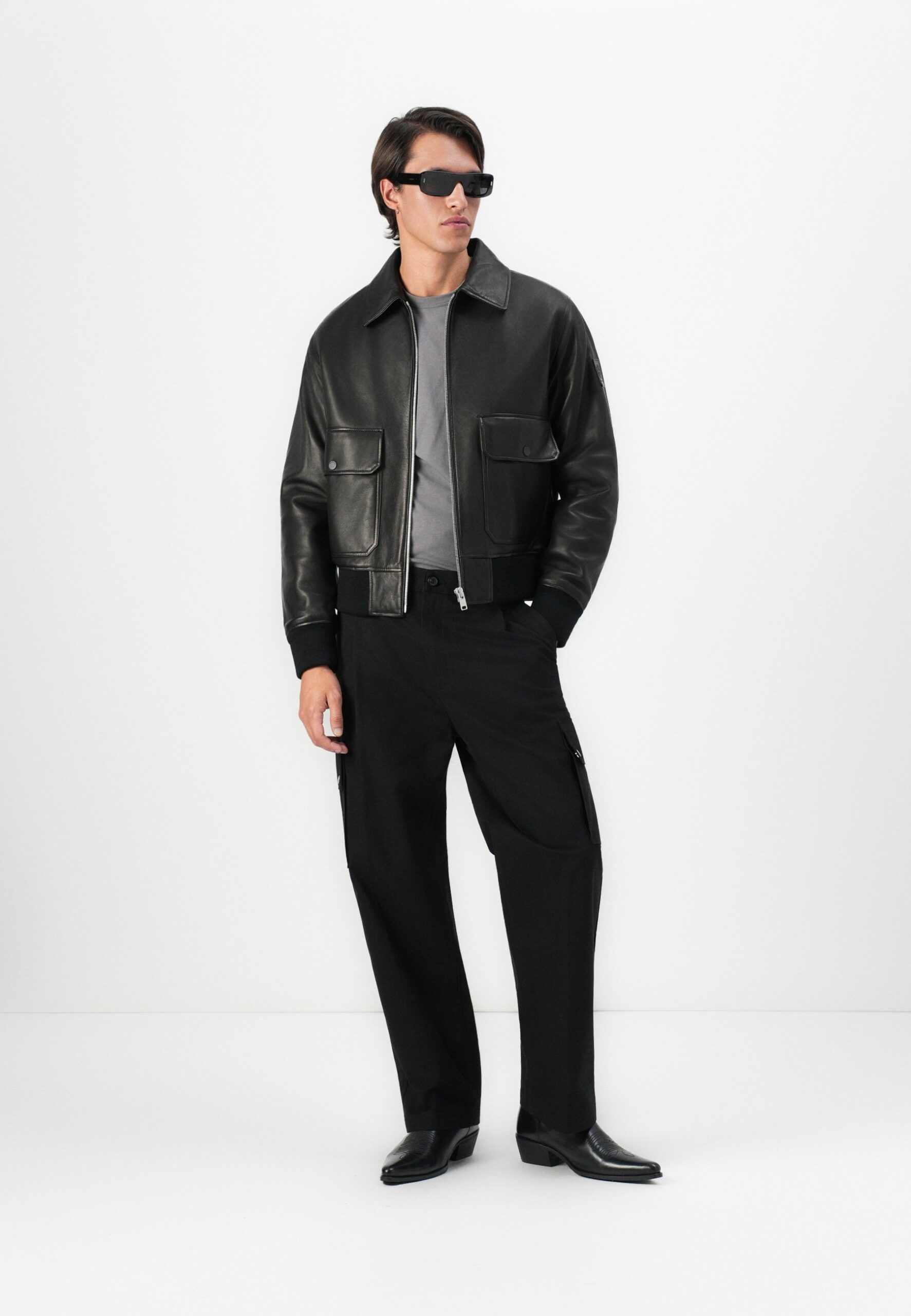 belstaff-hombre-622nmy-1.jpg Belstaff PILOT JACKET Chaqueta de cuero black/negro Zalando.es - Imagen 1