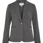 BLAZER BÁSICA MUJER VITOLGA GRIS