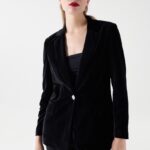 BLAZER DE TERCIOPELO Negro / XS