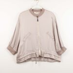 Cazadora bomber satinada Ouka