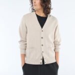 Cárdigan liso Beige