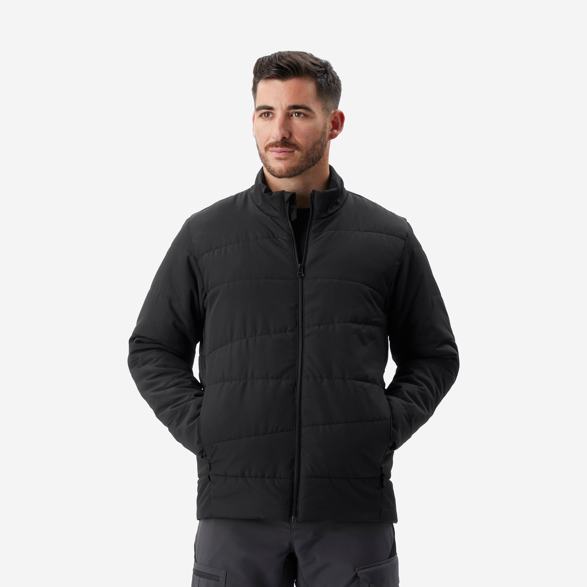 chaqueta-acolchada-173msf-1.jpg Chaqueta acolchada de montaña y trekking Hombre Forclaz MT50 - Imagen 1