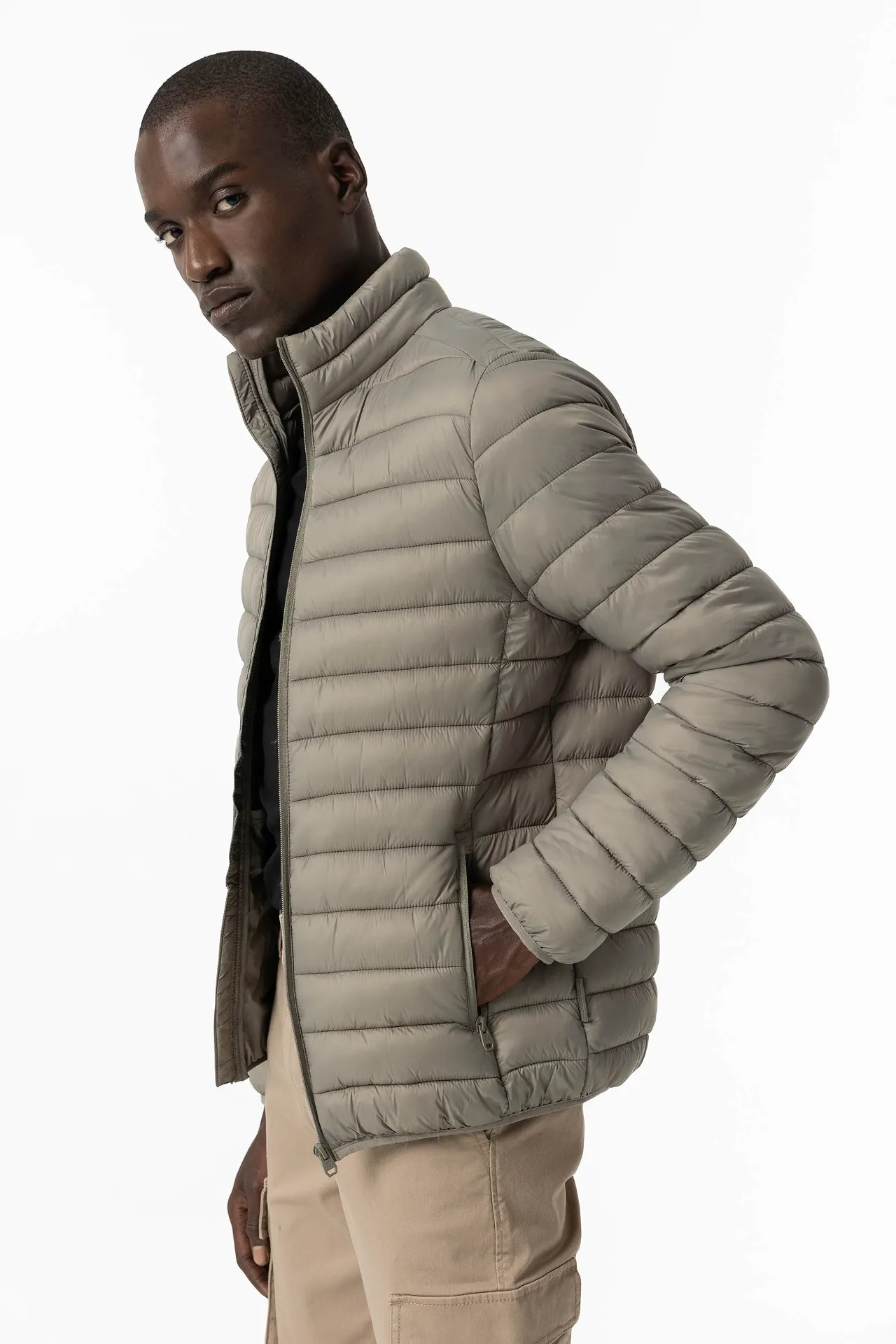 chaqueta-acolchada-695jib.webp Chaqueta Acolchada Verde Brunos Moda 10056760 812 - Imagen 1