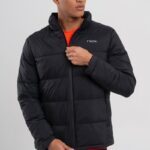 Chaqueta acolchada hombre TEAM negro