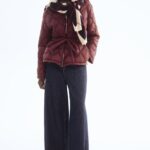Chaqueta acolchada Burdeos MUJER | H&M ES
