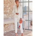 TRAJE CHAQUETA LMTMARTA 23 LAMUSA MUJER Color BLANCO Talla 50
