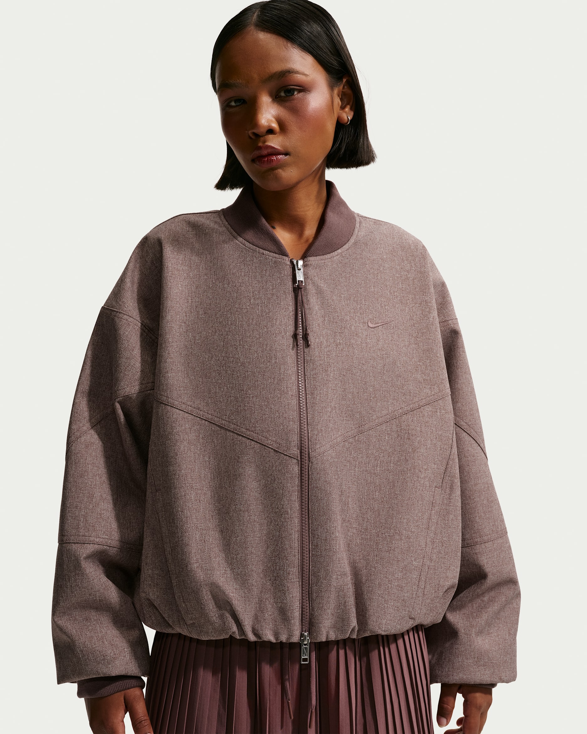 chaqueta-bomber-203pza-1.jpg Nike Sportswear Chaqueta bomber oversize Mujer. Nike ES - Imagen 1