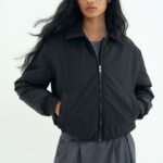 Cazadora bomber Negro MUJER | H&M ES