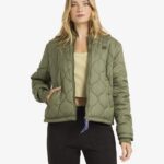 Cuesta Chaqueta bomber Verde mujer | Billabong