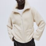 Chaqueta de borreguito Beige claro MUJER | H&M ES