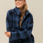 Set Your Sights Chaqueta de borreguito para Mujer Chaqueta de borreguito Azul Mujer | Roxy