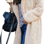 Chaqueta Polar Mujer Abrigo Borrego Largo Cazadora Teddy Mujer Fleece Jacket Women Larga Borreguito Forro Polar Felpa Sherpa Peluda Mujer Abrigos Polares Peluche Peludo Chaquetas Peludas Mujer S : Amazon.es: Moda