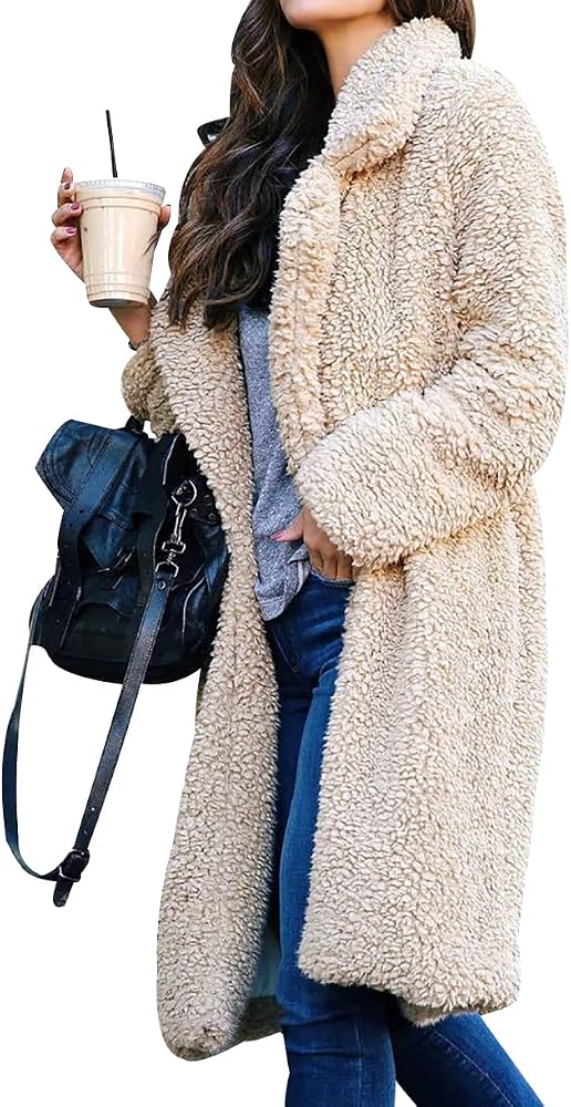chaqueta-borreguito-mujer-847umb-1.jpg Chaqueta Polar Mujer Abrigo Borrego Largo Cazadora Teddy Mujer Fleece Jacket Women Larga Borreguito Forro Polar Felpa Sherpa Peluda Mujer Abrigos Polares Peluche Peludo Chaquetas Peludas Mujer S : Amazon.es: Moda - Imagen 1