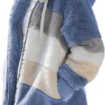 Abrigo Pelo Mujer Chaqueta Polar Mujer Invierno Abrigo Borrego Cazadora Teddy Mujer Fleece Jacket Women Chaqueta Borreguito Felpa Mujer Abrigos Polares Peluche Peludo Chaquetas Peludas Mujer Azul S: Amazon.es: Moda