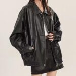 Chaqueta Cuero Mujer Chaqueta De Cuero Mujer Talla Grande Abrigo Marron Biker Casacos Femininos Womens Clothing Cazadora Acolchada Marrón Chocolate Leather Ultraligera Vaquera Ante Genuino Parka: Amazon.es: Moda