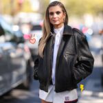 Cómo combinar una chaqueta de cuero este invierno