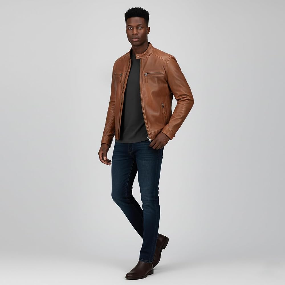 chaqueta-de-cuero-hombre-705ruz-1.jpg Zerimar Chaqueta hombre Chaqueta de cuero hombre Cazadora piel hombre Chaqueta hombre piel Chaqueta casual Hombre Chaqueta cuero hombre Cuero Talla S : Amazon.es: Moda - Imagen 1