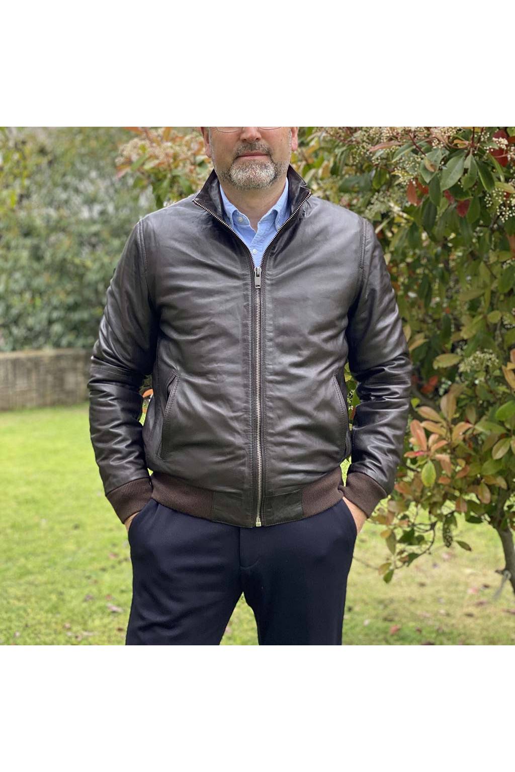 chaqueta-de-cuero-hombre-938lox-1.jpg cazadora Hombre Cuero MDP piero medinapiel.es - Imagen 1