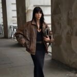 Cazadora Biker Piel Mujer Chaqueta De Cuero Mujer Stradivarius Cazadora Biker Piel Chaqueta Cuero Stradivarius Efecto