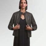 CUPRA Chaqueta de cuero mujer Tienda Online CUPRA Collection