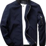 Rrongwn Chaqueta de entretiempo para hombre, cuello alto, chaqueta bomber con cremallera, chaqueta informal, chaqueta funcional transpirable con capucha, chaqueta clásica para hombre, chaqueta de : Amazon.es: Fashion