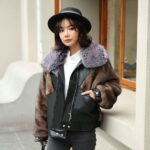 Chaqueta Entretiempo Sintetica Abrigo De Pelo Sintético Para Mujer, Corto, Monocolor, Cálido, Ideal Para Invierno Y Entretiempo