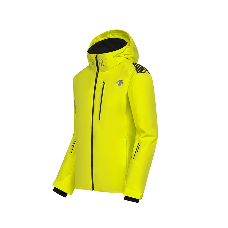 chaqueta-esqui-hombre-049xko-1.jpg Cazadora Esqui Descente Chaqueta De Esquí Para Hombre Descente Zack Insulated Verde DWMSGK09 40 Ferrer Sport - Imagen 1