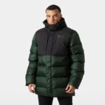 Active Puffy Long Jacket Hombre, ACTIVE PUFFY LONG JACKET, BLACK