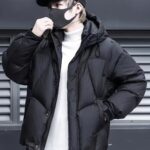 Parka Con Capucha Para Hombre Chaqueta De Invierno Acolchada Para Hombre – Con Capucha, Forro Polar, Resistente Al Viento Y A Prueba De Agua