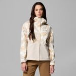 Chaqueta impermeable con estampado Hikebound™ para mujer